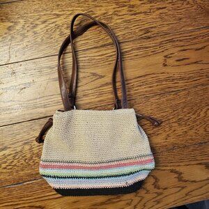 Women's unbranded Purse, Handbag, Medium, snap close, inside zip pockets, Ex Con